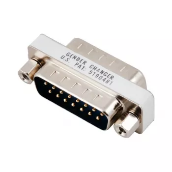 EFB Elektronik DB-15 netwerkkop pel mannelijk naar vrouwelijk AUI-adapter