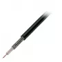 EFB Elektronik RG174 U coaxkabel, 50 Ohm, zwart, 100m