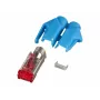 EFB RJ45 Hirose stekker STP, TM21 blauw, Cat.6, 100 stuks