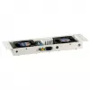 EFB-Elektronik BASIC ventilatorunit 2-voudig, incl. thermostaat, RAL 9005 plug & play, voor wandbehuizing IP55