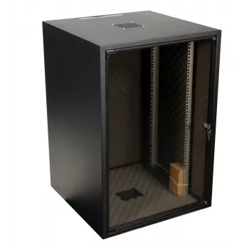 EFB Elektronik OFFICE netwerkkast 18U 19 inch 600x900x900 mm jet black RAL 9005