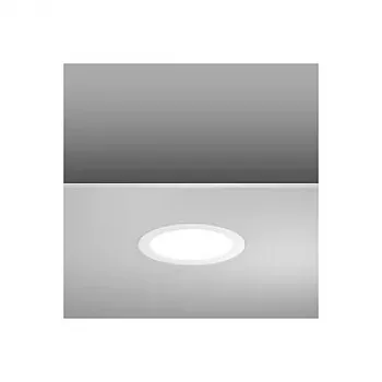 RZB LED Toledo Flat 18W/840 4000K neutraalwit opbouw-plafond-/wandlamp IP44 wit