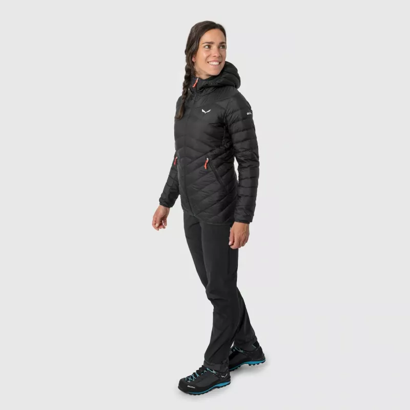 SALEWA Brenta donsjack voor dames, Black Out, EU 40 (L)