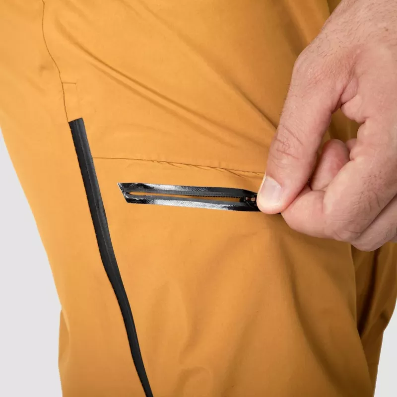 Salewa Sella 3L PTX broek - golden brown - maat S