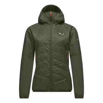 Salewa Ortles Hyb TWR Jacket Dames hybride isolatiejack - Faded Green, Maat S