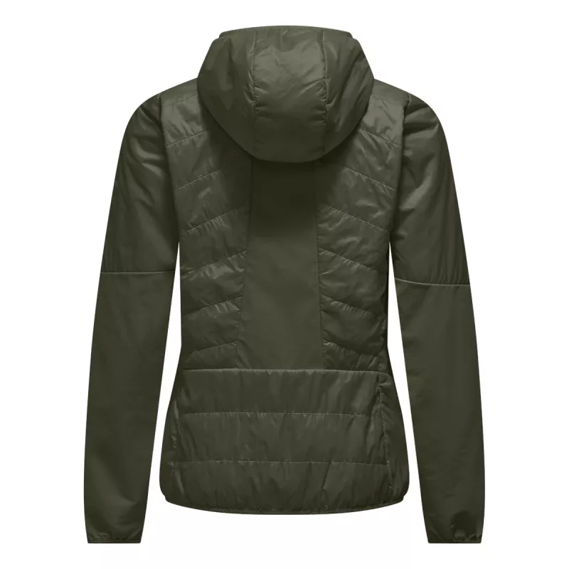 Salewa Ortles Hyb TWR Jacket Dames hybride isolatiejack - Faded Green, Maat S