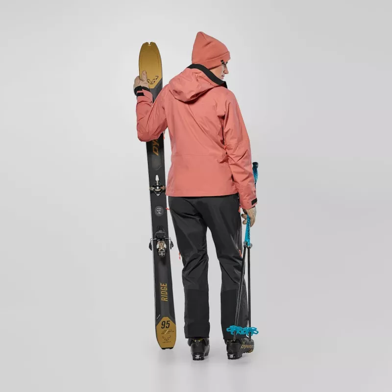 Salewa Sella 3L PTX Jacket Dames - Desert Pink XS
