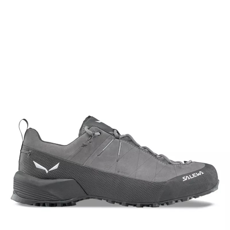 Salewa Wildfire Leather 2 GTX approacheschoenen - Quiet Shade/Black, maat 46,5