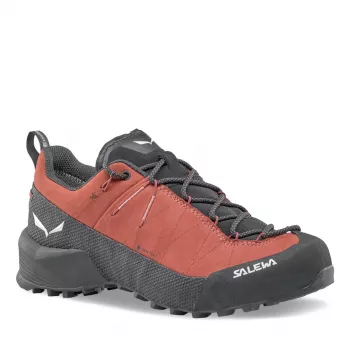 Salewa Wildfire Leather 2 GTX approacheschoenen voor dames - Etruskisch rood/zwart, Maat 41