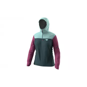 SALEWA Dynafit Traverse 3L jas dames - Cinder/Cloud Blue, XS