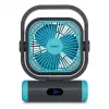 MEDION LIFE Camping Fan E10 TF (MD 12065) grijs/blauw