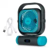 MEDION LIFE Camping Fan E10 TF (MD 12065) grijs/blauw