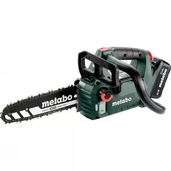 METABO MS 18 LTX BL 25 (601595900) SET accu kettingzaag (groen/zwart, Li-Ion accu 4,0Ah 18V)