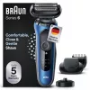 Braun Series 6 61-B4500cs foliescheerapparaat blauw