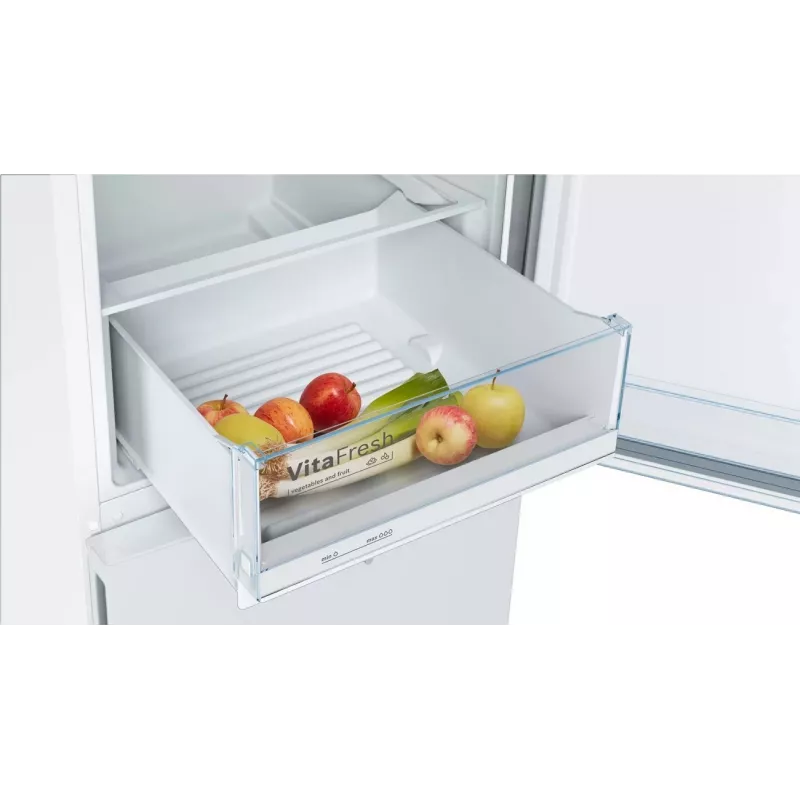 Bosch KGV33VWEA vrijstaande koel-vriescombinatie, 288 L, wit, energieklasse E