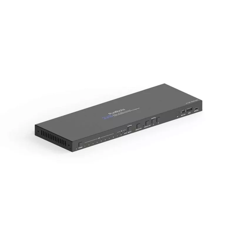 PureLink 2x8 HDMI 2.1-splitter - 48Gbps met scaler en audio-de-embedding