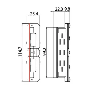 Brumberg 87114070 elektrische connector 3-fase-rail ONETRACK DALI wit