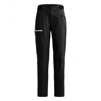 Ortovox Seceda Softshell Pants Dames - Black Raven - XS