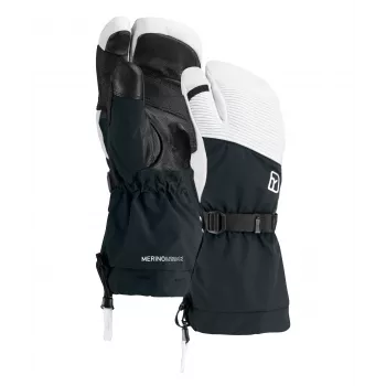 Ortovox Freeride 3 Finger Glove Pro - Black Raven/Black, maat M