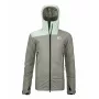 Ortovox Swisswool Zinal jas dames - Green Sage, maat M