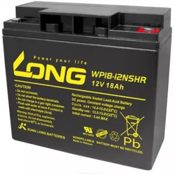 LONG WP18-12NSHR AGM-accu 12V 18Ah VdS