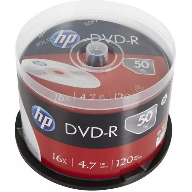 Verbatim HP DVD-R spindle 50-pack 16x 4,7GB AZO Archival Grade