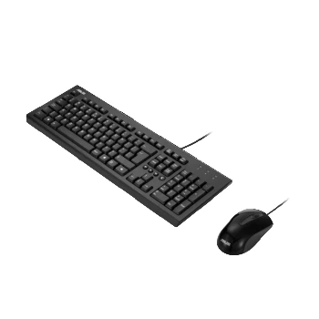 ASUS toetsenbord en muis U2000 Ests QWERTY bedraad set
