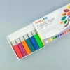 Pentel Arts FFPC1-12 textielverfset, diverse kleuren, 12 x 6 ml tubes