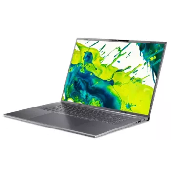 Acer Aspire 18 AI A18-I71M-71T7 Copilot+ pc laptop, 18 inch WUXGA IPS 120Hz, Intel Core Ultra 7 355, 16GB LPDDR5x, 512GB SSD, Windows 11 Home, Duits toetsenbord