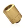 Bitspower Artemis Straight Rotary Compression Fitting G1/4 inch male naar 16/10mm, swivel - Stardust Gold