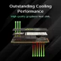 AGI TECHNOLOGY 1TB M.2 NVMe PCIe 4.0 SSD - 4700MB/s lezen, 2800MB/s schrijven, 600TBW