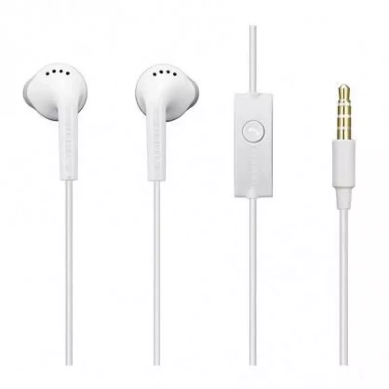 Samsung EHS61ASFWE universele originele stereo 3.5mm headset met kabel 1,2m microfoon wit (OEM)