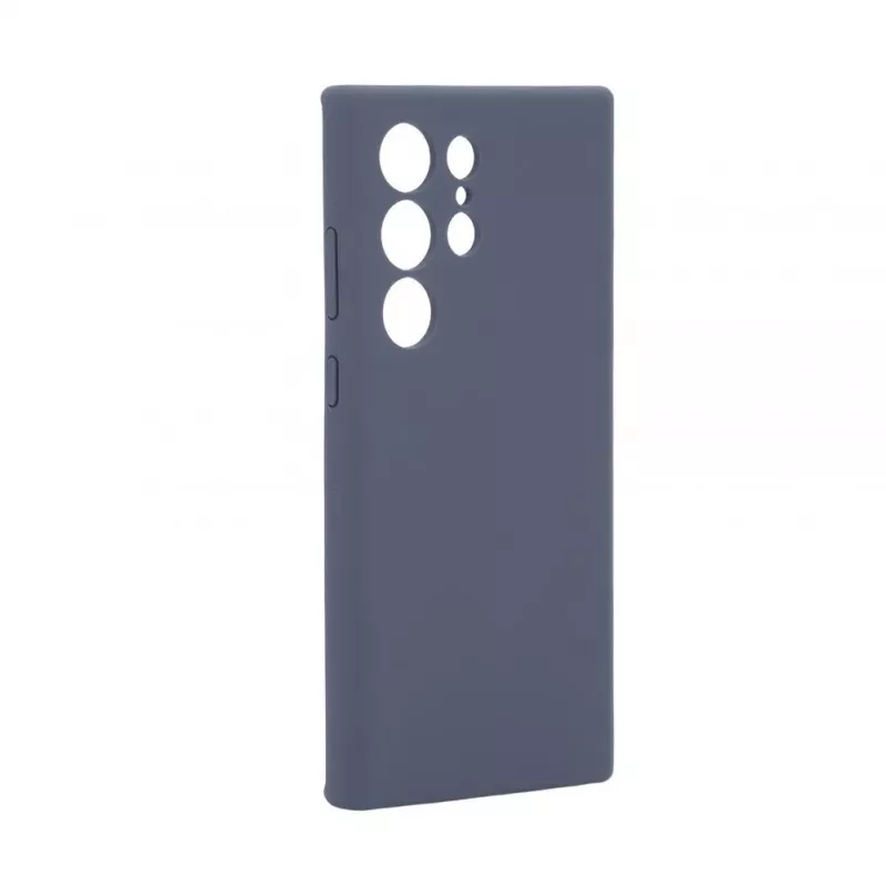 Evelatus Samsung Galaxy S24 Ultra Premium MagSafe Soft Touch silicone hoesje midnight blue