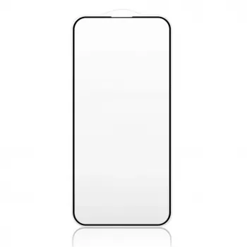 iLike 10D Edge Full Face Tempered Glass Screen Protector voor Apple iPhone 13 / 13 Pro / 14 - Zwarte Rand