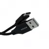 Evelatus AutoSpring Coiled Cable USB A to USB C 1,2m zwart