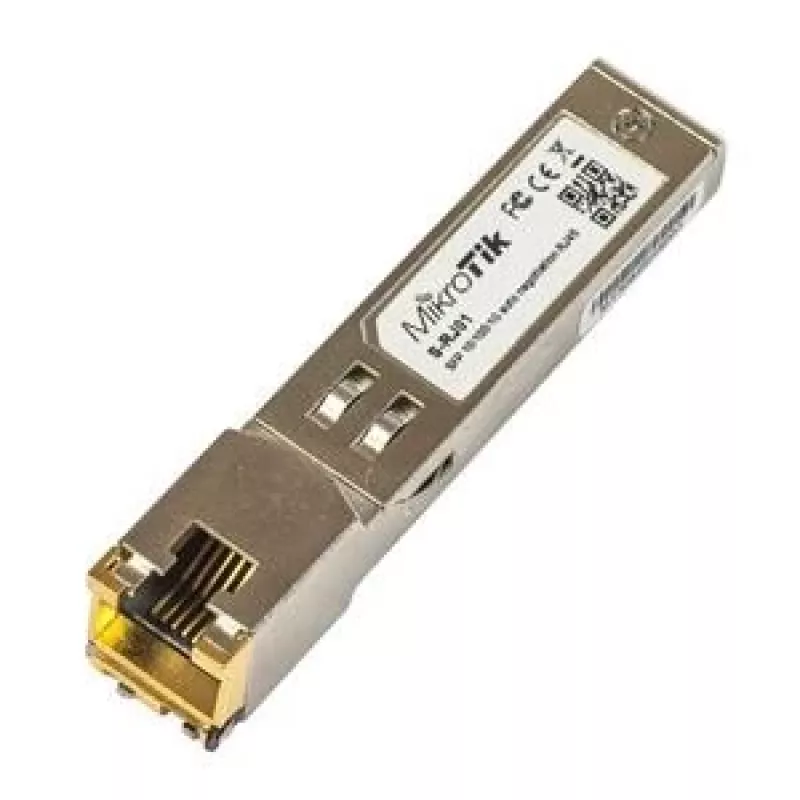 MikroTik S-RJ01 SFP Koper RJ-45 10/100/1000 Mbit/s Transceivermodule