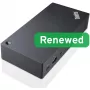 Lenovo Renewed ThinkPad USB-C Dock Gen 2 40AS 90W Gebruikt incl. Voeding