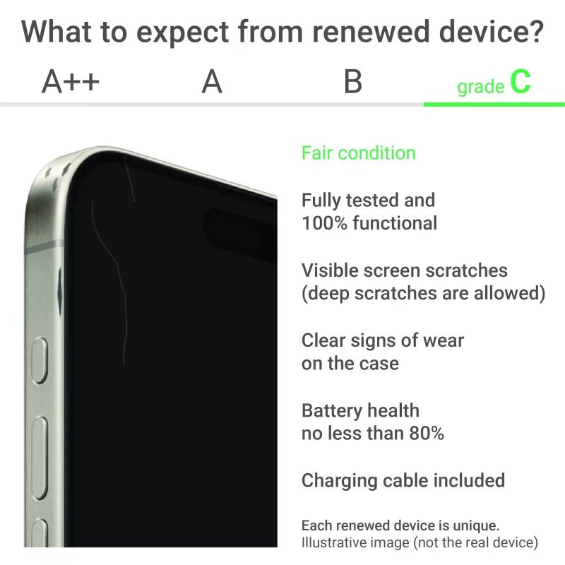 Samsung Galaxy Xcover 5 64GB Zwart (Renewed Grade C)