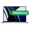 Apple Renewed Grade C MacBook Pro 14 A2442 14 inch 32 GB SSD 1 TB Apple M1 Pro 10-Core CPU macOS toetsenbord US/RU