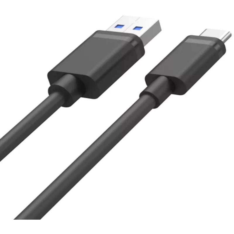 UNITEK USB 3.1 Type-A naar Type-C kabel 0,5m zwart