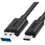 UNITEK USB 3.1 Type-A naar Type-C kabel 3m zwart