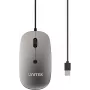 UNITEK SlimTrack 1600DPI bedrade optische muis, grijs