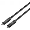 UNITEK USB-C Active Optical-kabel 5m - 10Gbps, PD 60W, 8K@30Hz, zwart