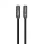 UNITEK USB-C Active Optical-kabel 15m - 10Gbps, PD60W, 8K@30Hz, zwart