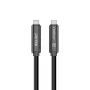 UNITEK USB-C Active Optical-kabel 7m - 10Gbps, PD60W, 8K@30Hz, zwart