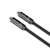 UNITEK USB-C Active Optical-kabel 7m - 10Gbps, PD60W, 8K@30Hz, zwart