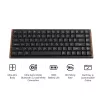 Keychron K3U-Q3Z 75% Milk POM Brown Switch 8K mechanisch toetsenbord