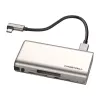 Freewell Pro Plus kaartlezer USB 3.2 Gen 2 Type-C 10 Gbps SD MicroSD CFexpress Space Gray