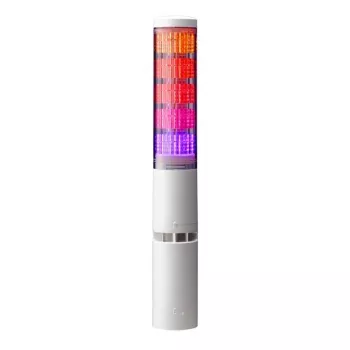 PATLITE LA6-5DTNWB-POE signaaltoren met LED, 5 stappen, PoE, programmeerbaar