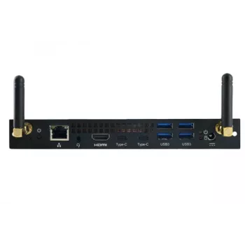 IIYAMA SDM-L Slot PC Intel Core i5-12450H 8GB RAM 256GB SSD Windows 11 Pro Zwart